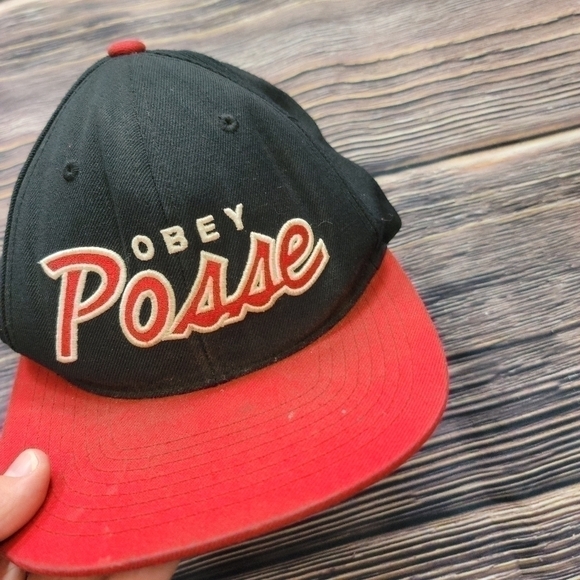 Mens OS OBEY cap - Picture 2 of 5